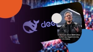 DeepSeek and Nvidia Banner